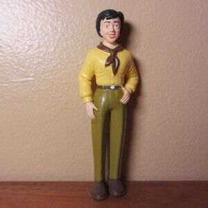 doll house dolls pretend play marvel education asian woman in yellow (W4258)